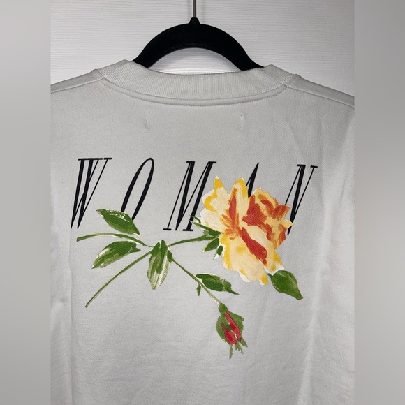 Off-White Women's Flower Woman Sweater Dress - Picture 4 of 8